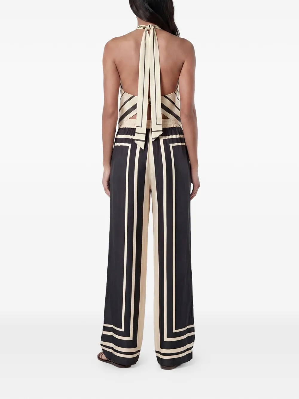  Nicholas Top Skye Con Cuello Halter - Neutro 