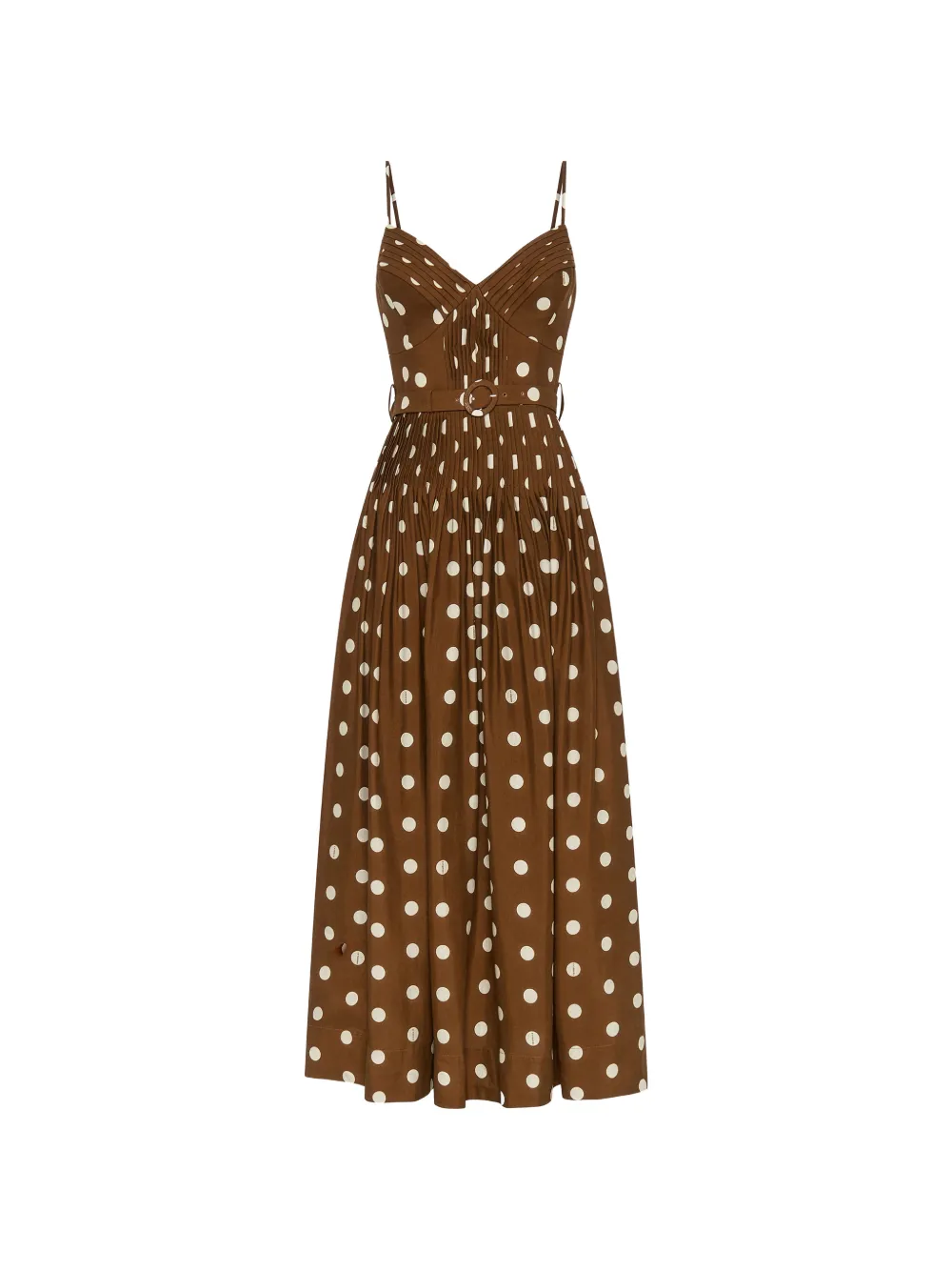 Nicholas Mireille midi dress - Braun