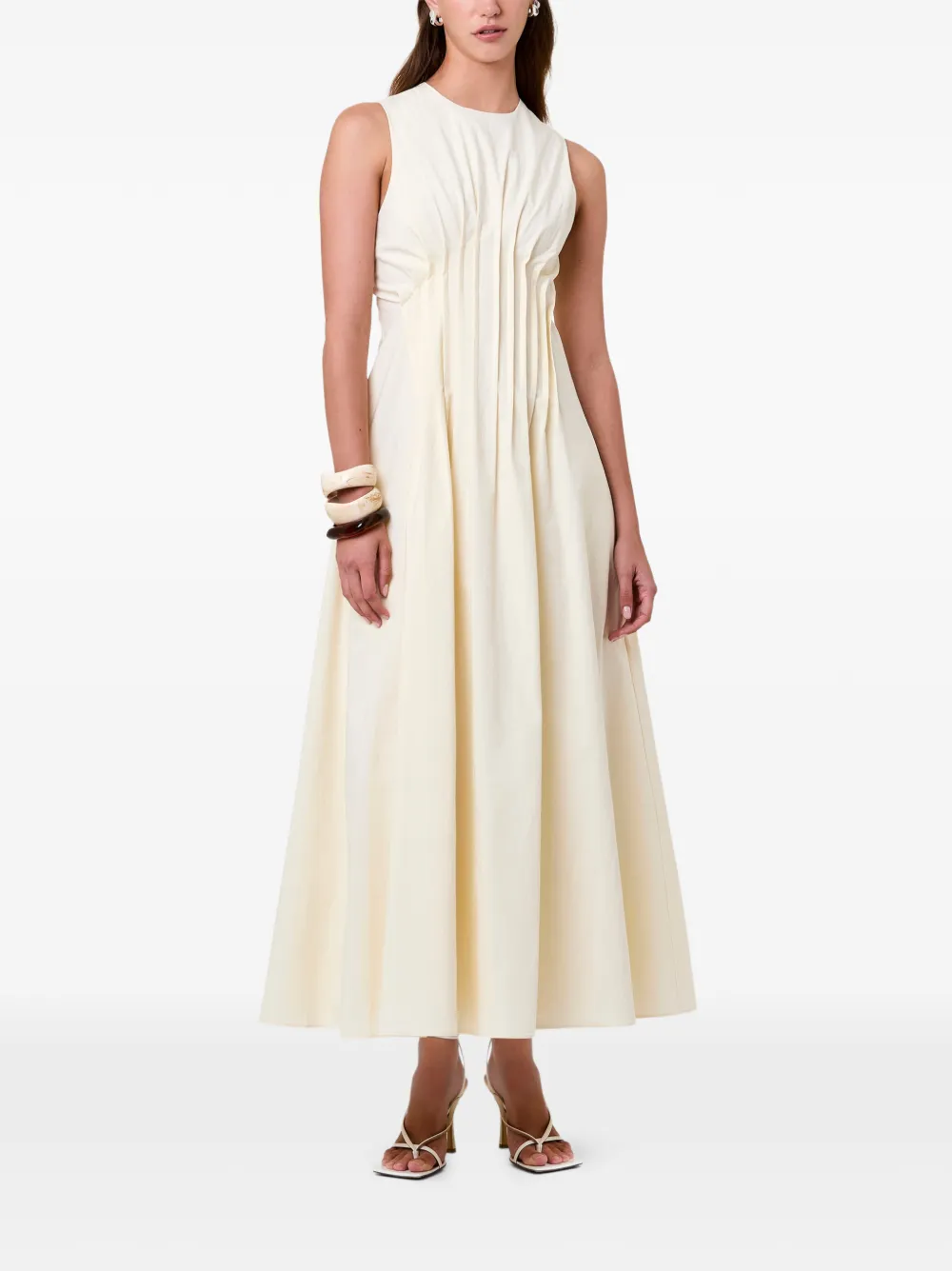 Nicholas Jordi jurk Beige