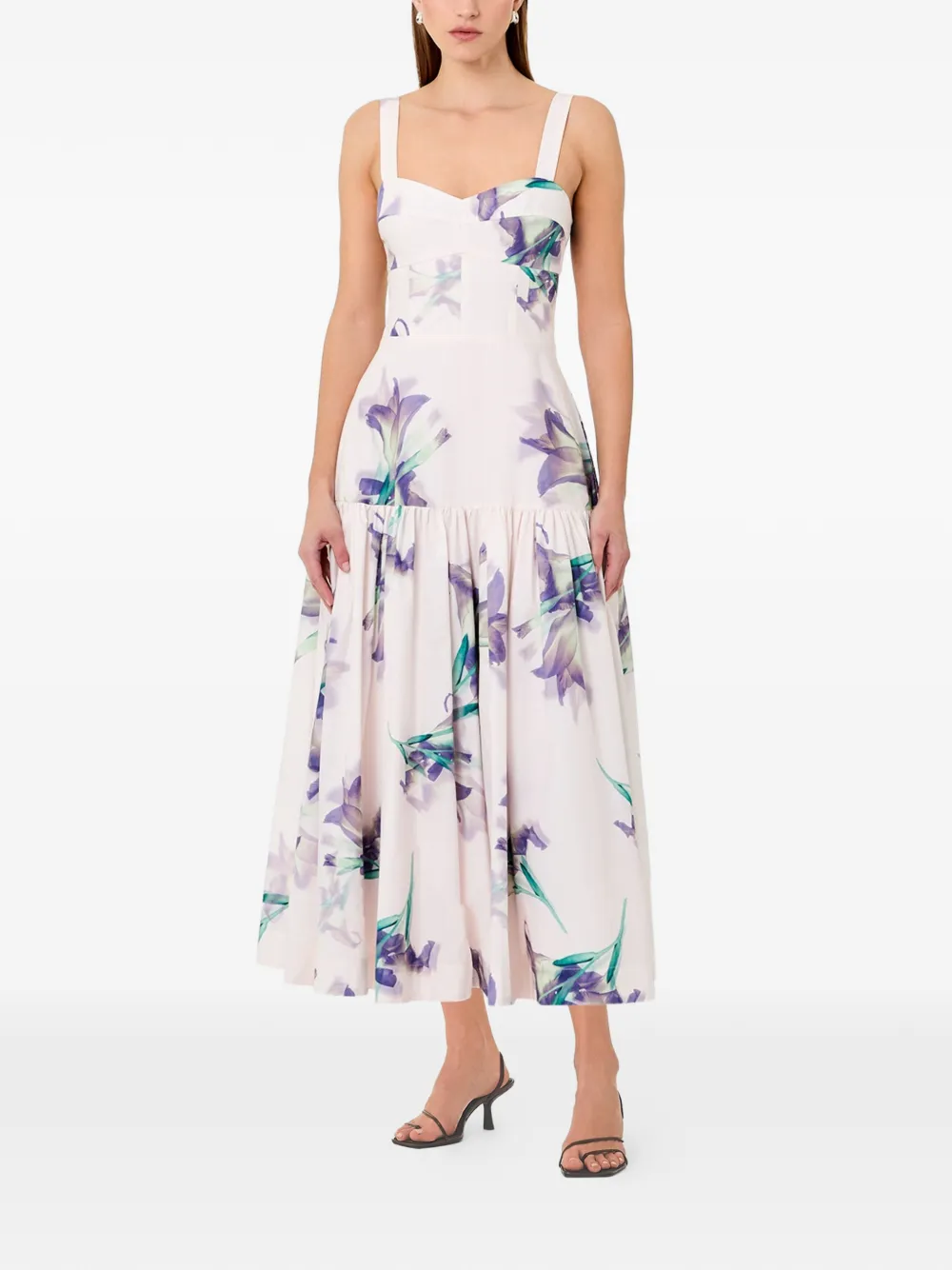 Nicholas Valeria jurk Beige