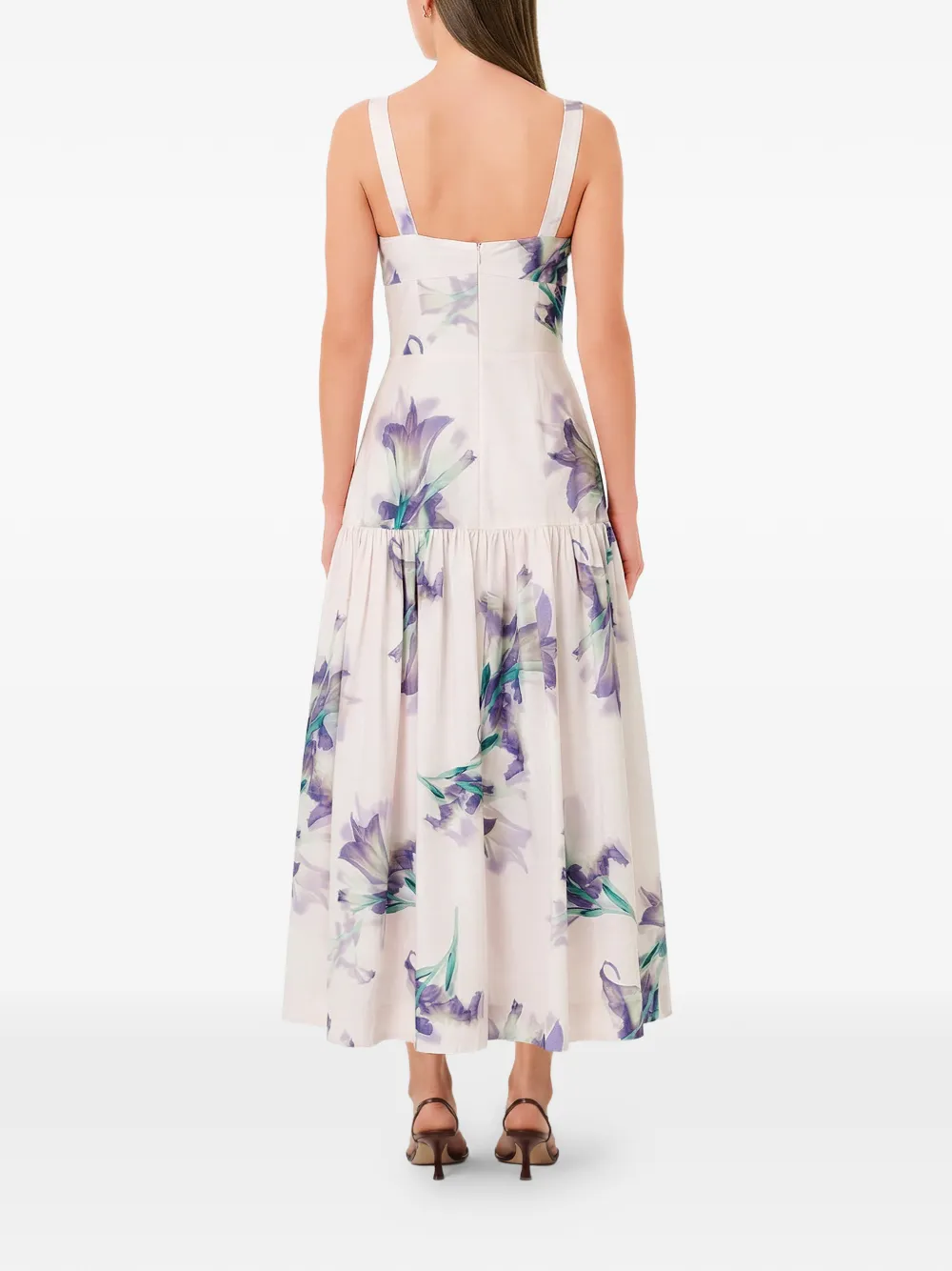 Nicholas Valeria jurk Beige