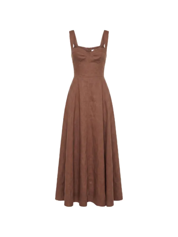 NICHOLAS Women's Anya Dress - Brown