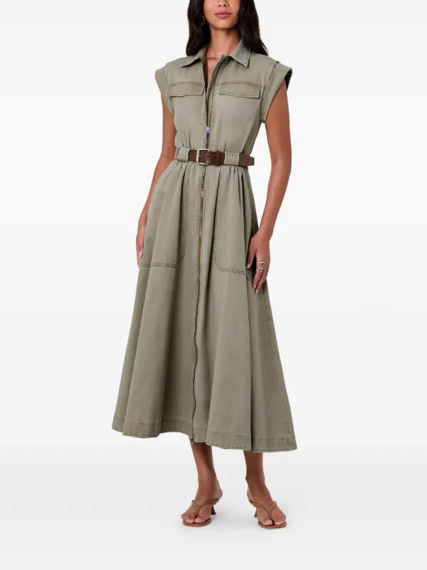 Nicholas Trisha Utility Dress | Green | FARFETCH Nicholas Trisha Utility Dress | Green | FARFETCH