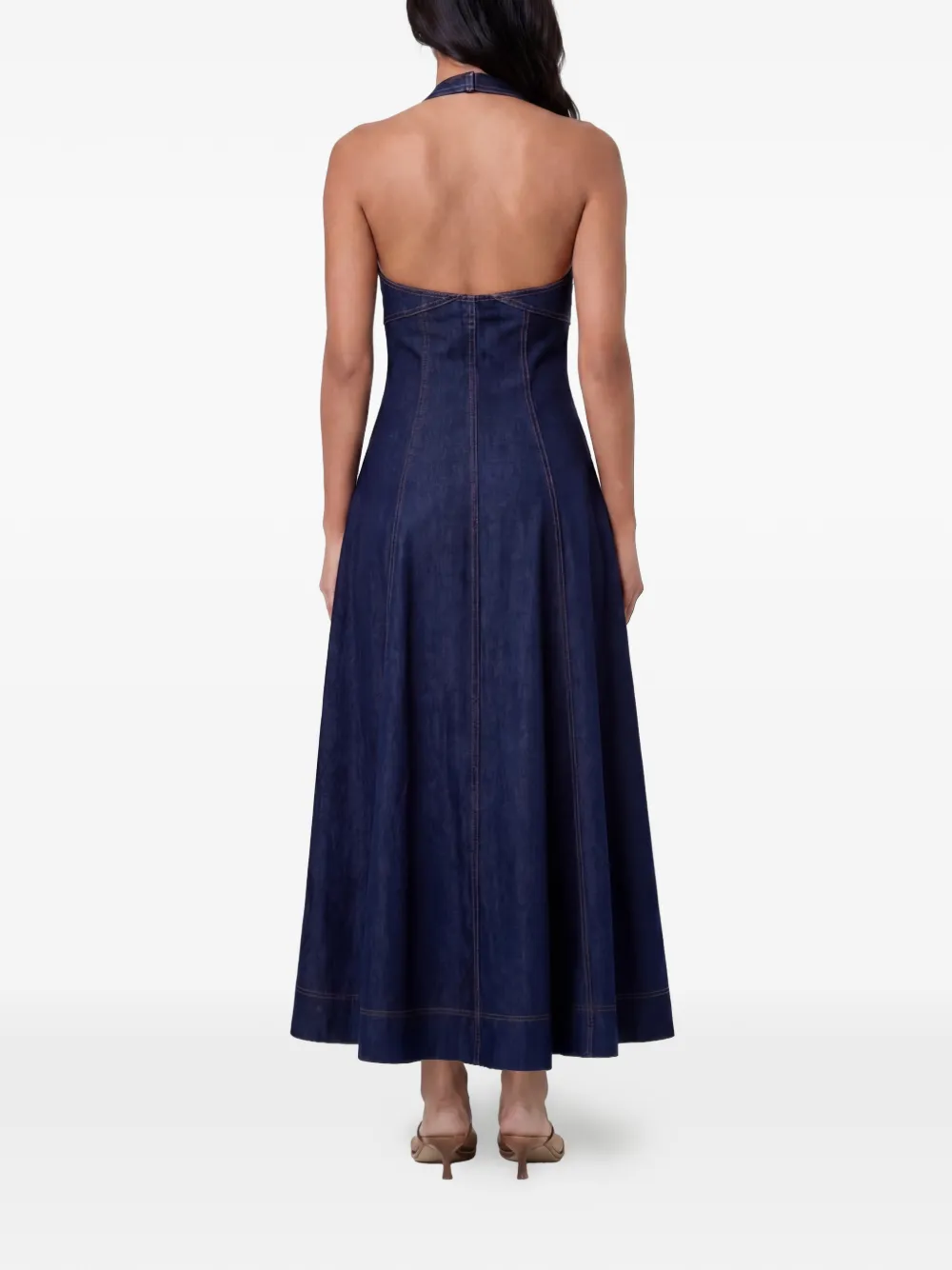 Nicholas Elsa jurk Blauw