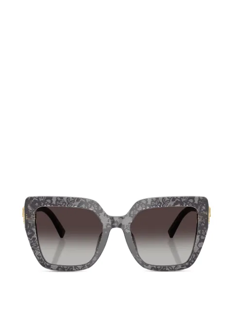 Dolce & Gabbana Eyewear Devotion lace-print sunglasses