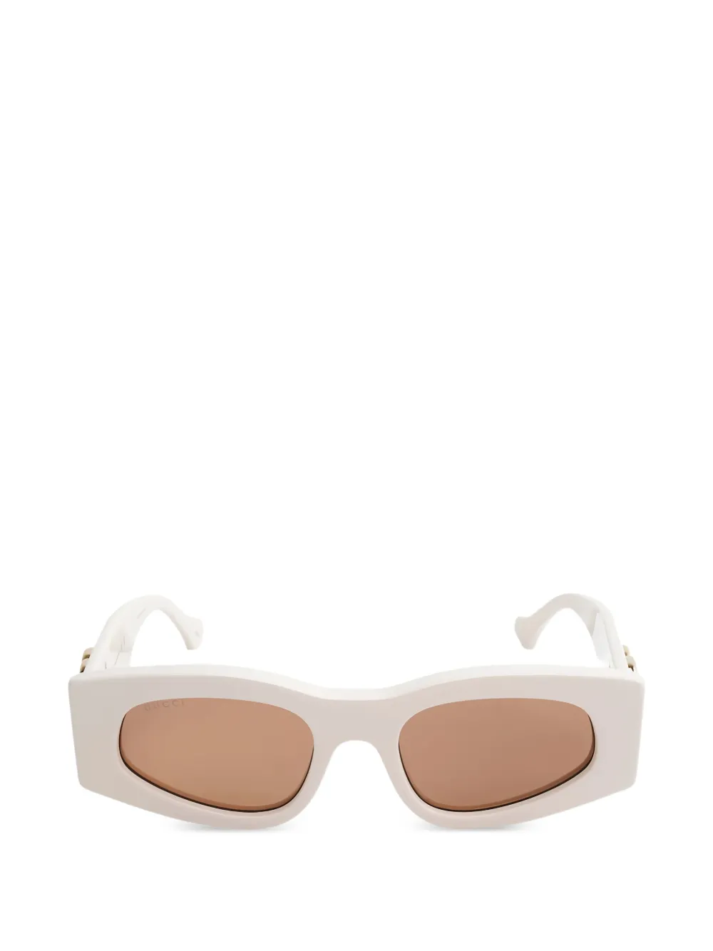 Gucci Eyewear Double G geometric-frame sunglasses