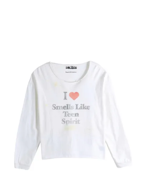 SAITOS playera con estampado gráfico