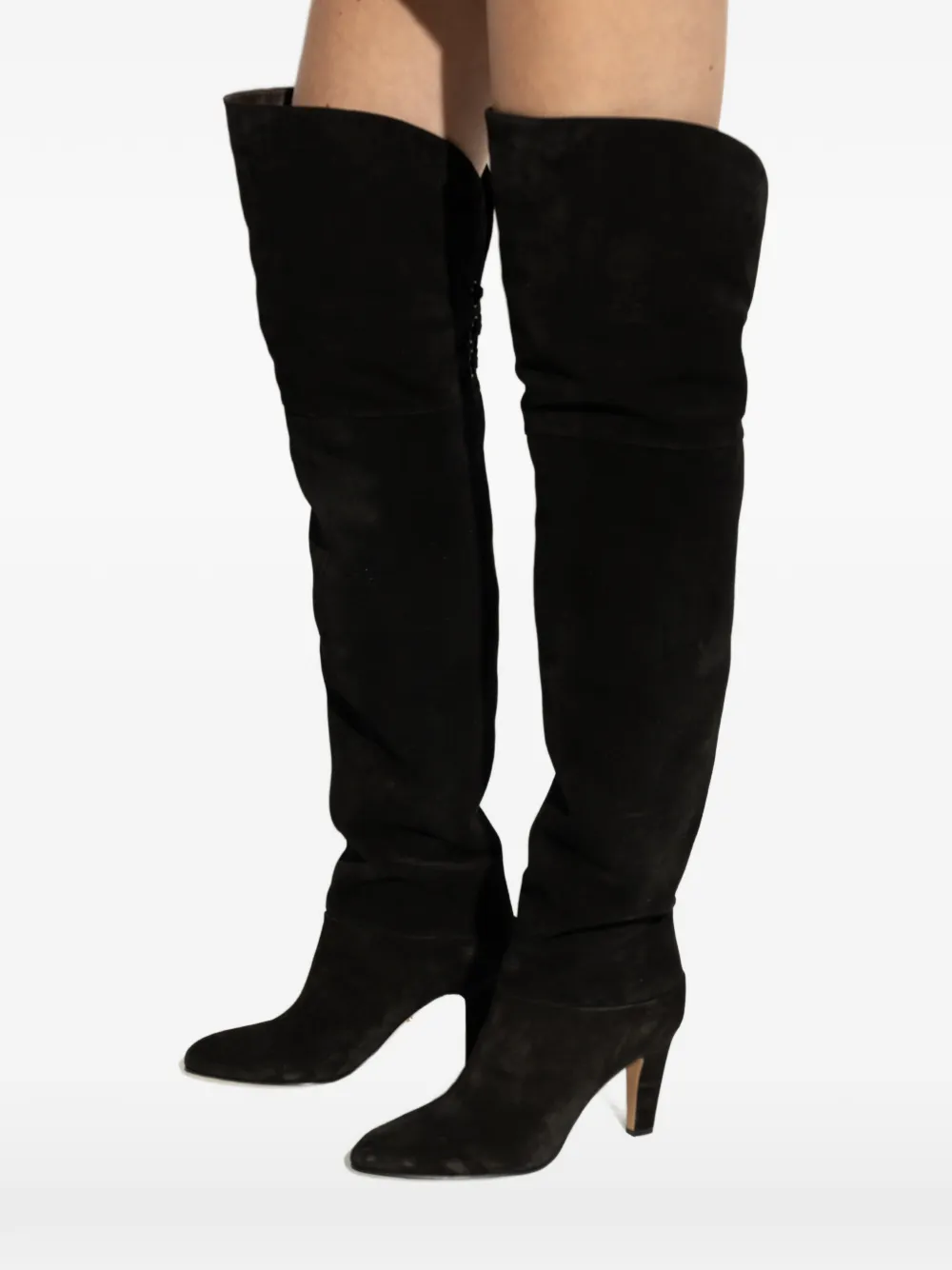 Chloé Eve thigh-high boots Zwart