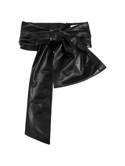 Chloé ruched leather belt