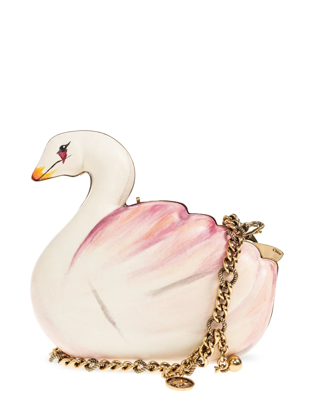 Chloé Tropicus swan-shaped crossbody bag - Toni neutri