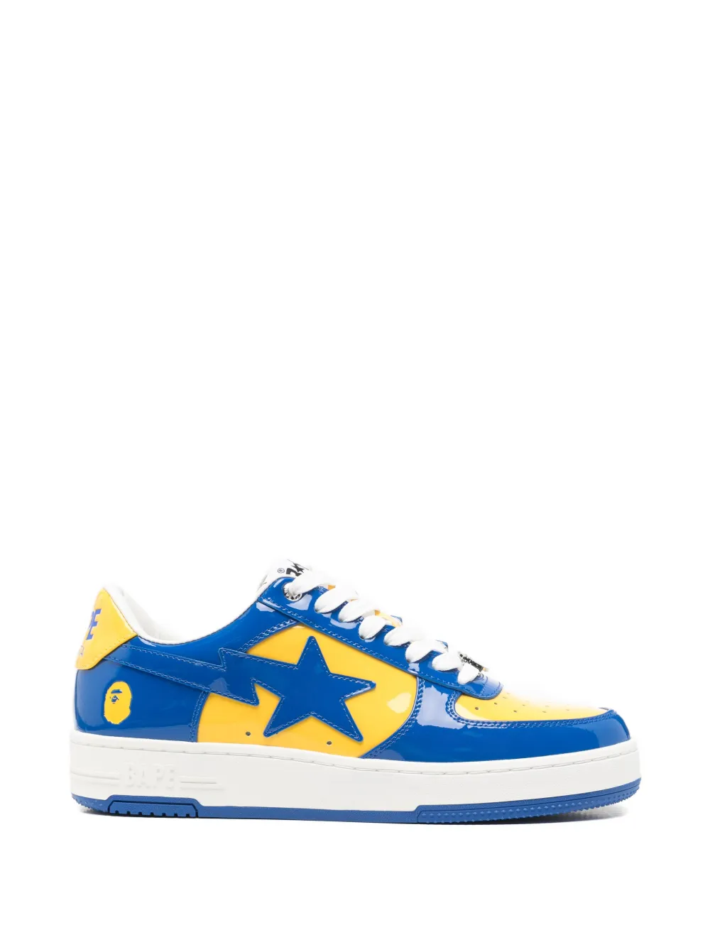 A BATHING APE Bape Sta lace-up sneakers Blauw