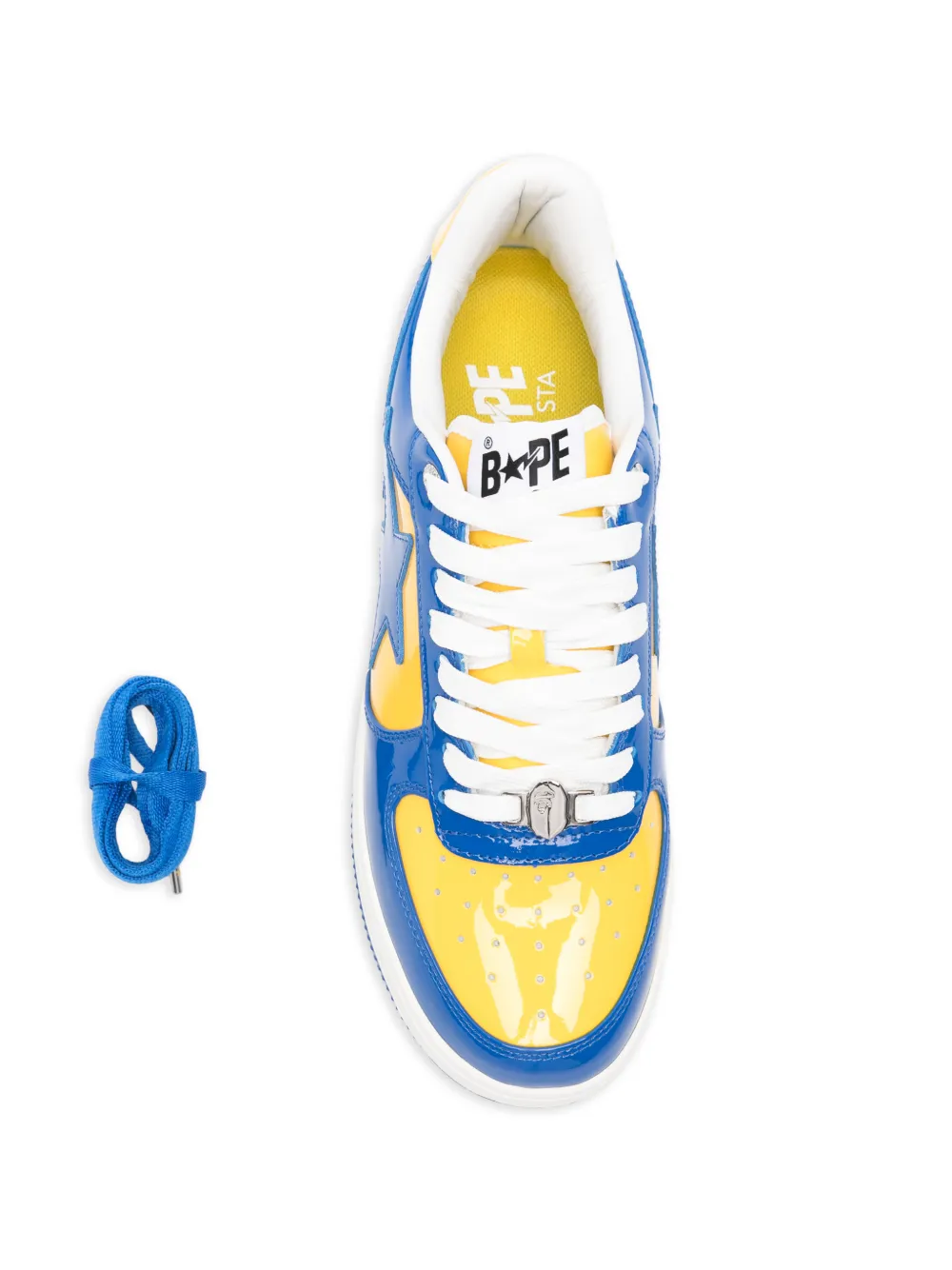 A BATHING APE Bape Sta lace-up sneakers Blauw