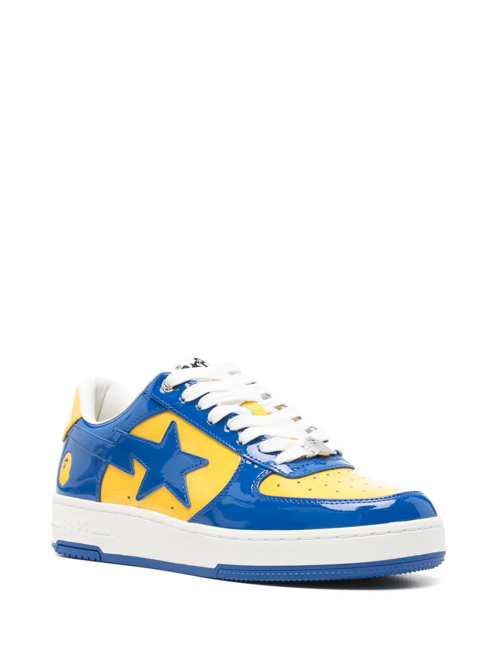 A BATHING APE Bape Sta lace-up sneakers Blauw