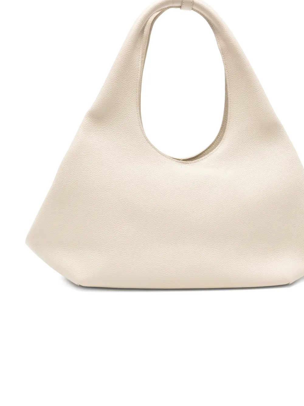 Coperni Schoudertas met omslag en rits Beige
