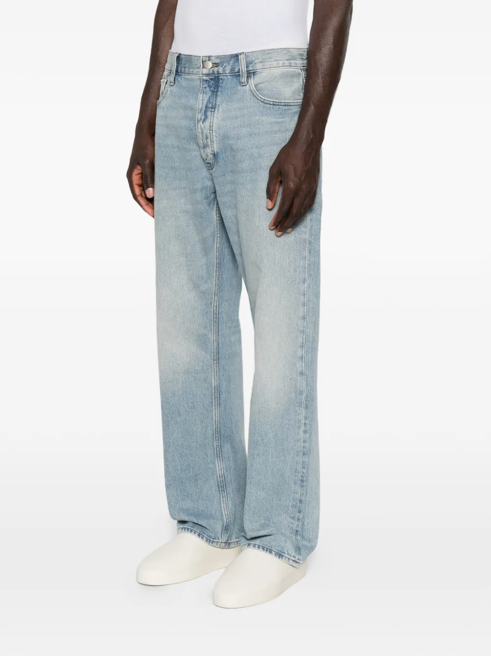 FEAR OF GOD ESSENTIALS Jeans met vervaagd-effect Blauw