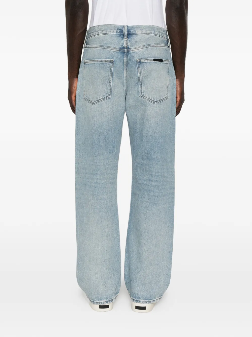 FEAR OF GOD ESSENTIALS Jeans met vervaagd-effect Blauw