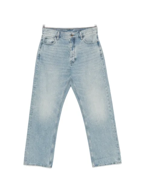 FEAR OF GOD ESSENTIALS faded-effect straight-leg jeans