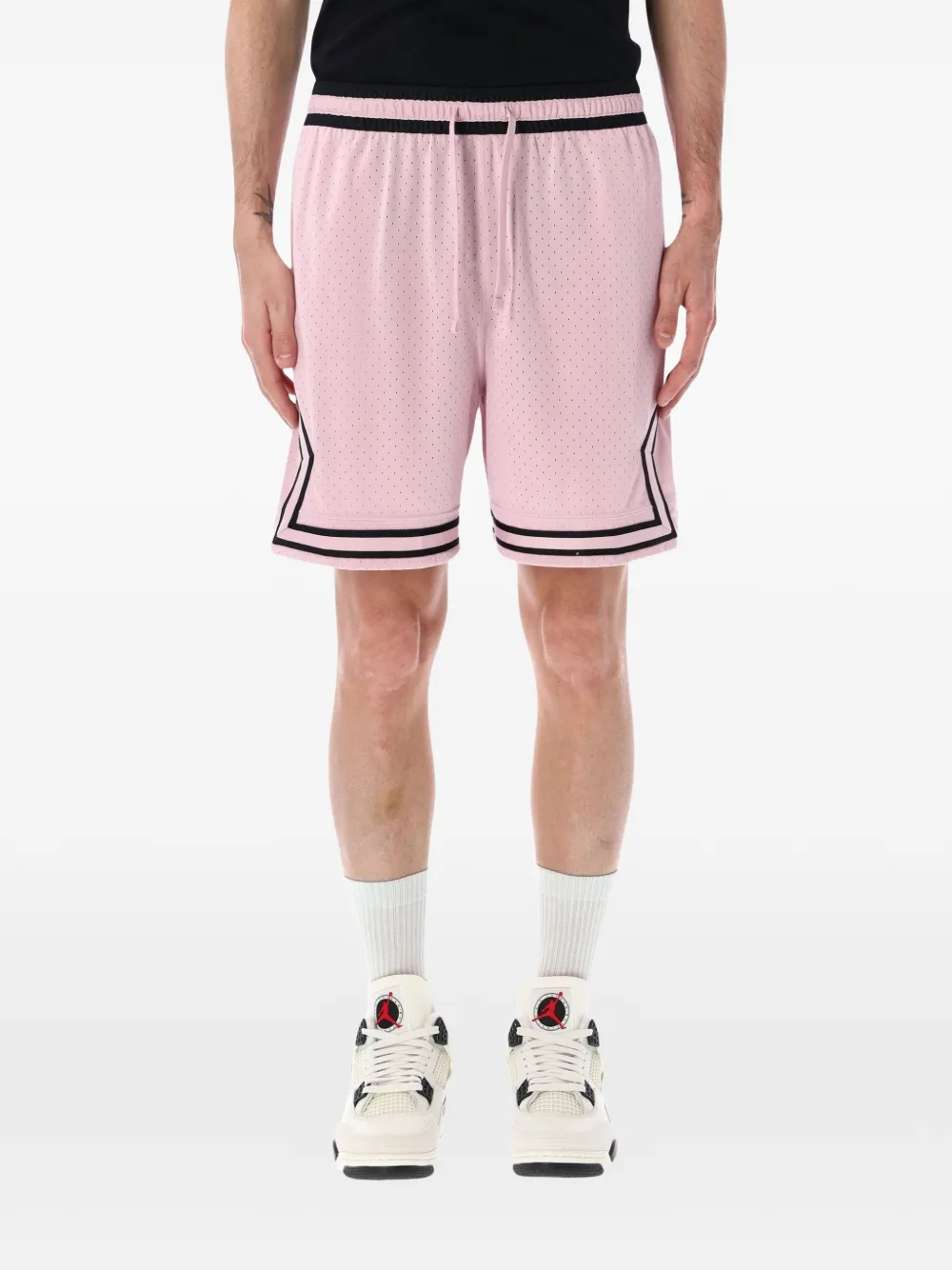 Jordan Diamond mesh shorts - Rosa