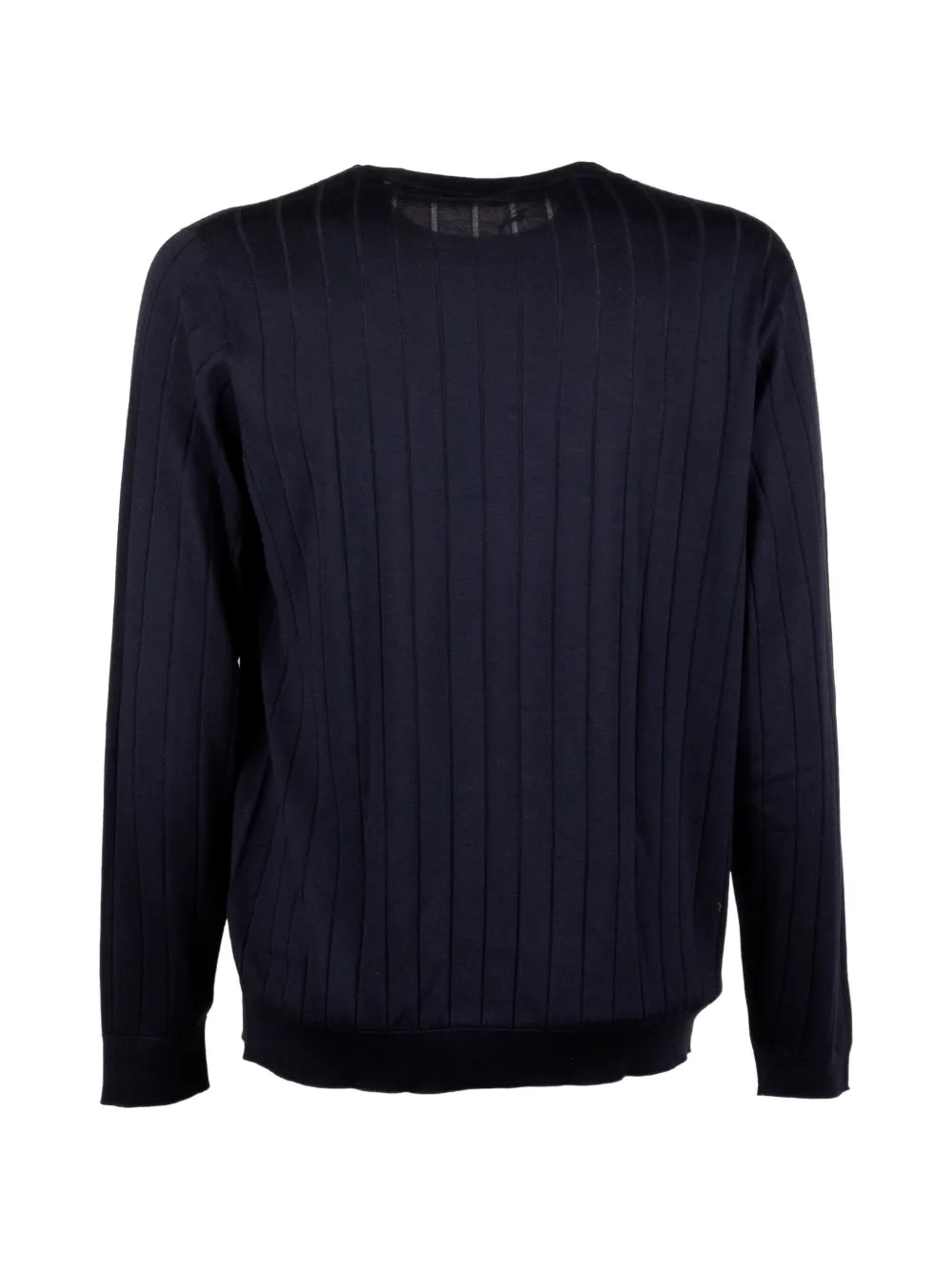 Peserico Ribgebreide trui Blauw