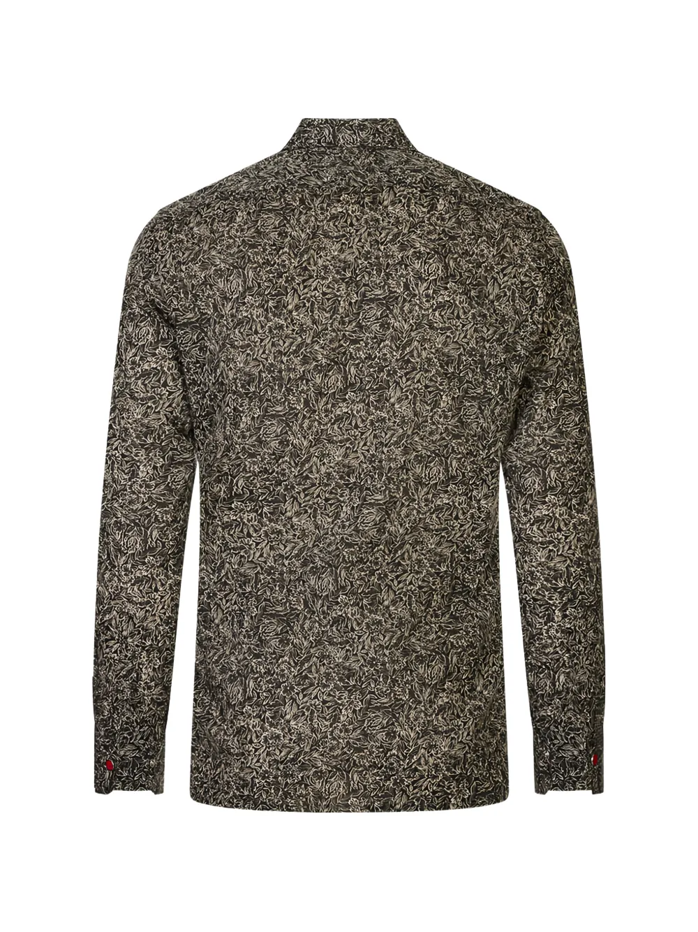 Kiton Overhemd met bloemenprint Zwart