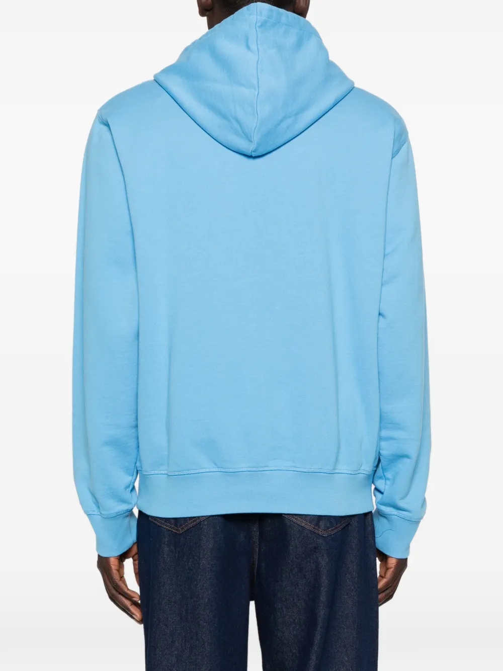 Arte Antwerp Hoodie met geborduurd logo Blauw