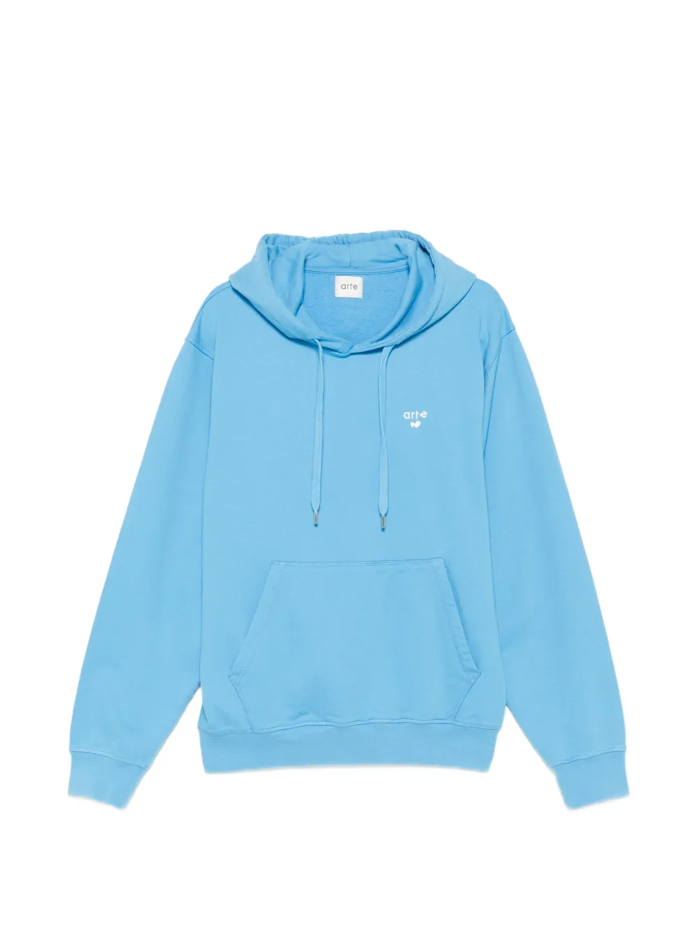 logo-embroidered hoodie