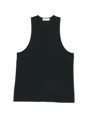 LEMAIRE リブ タンクトップ | ブラック | FARFETCH JP
