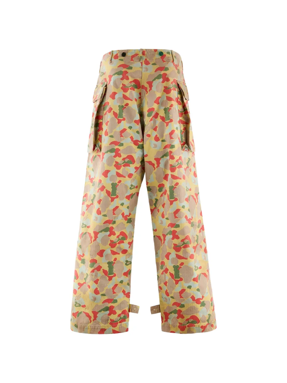 SAINT MXXXXXX x Sean Wotherspoon cargo broek met camouflageprint Beige