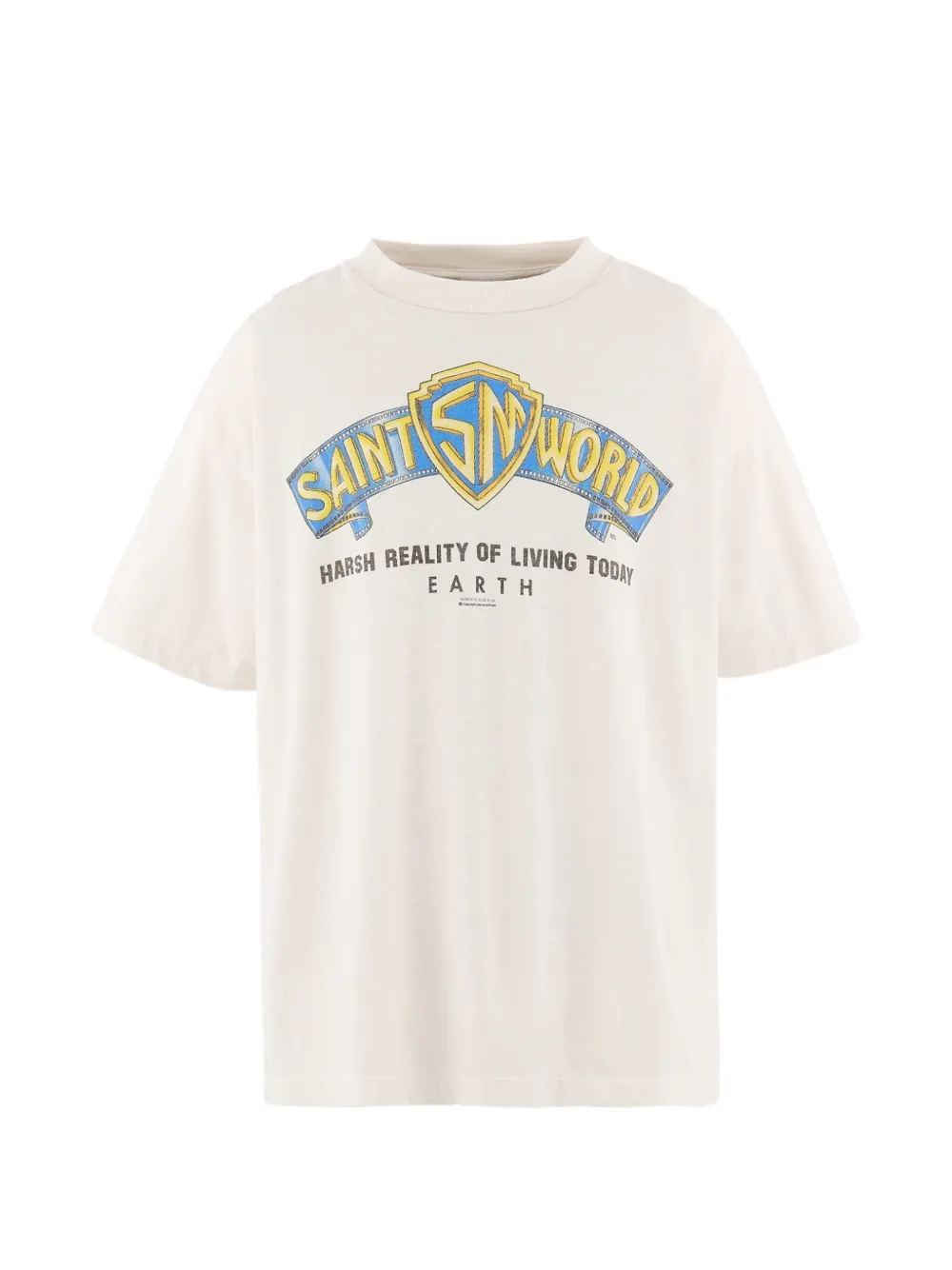 SAINT MXXXXXX graphic-print T-shirt - Weiß