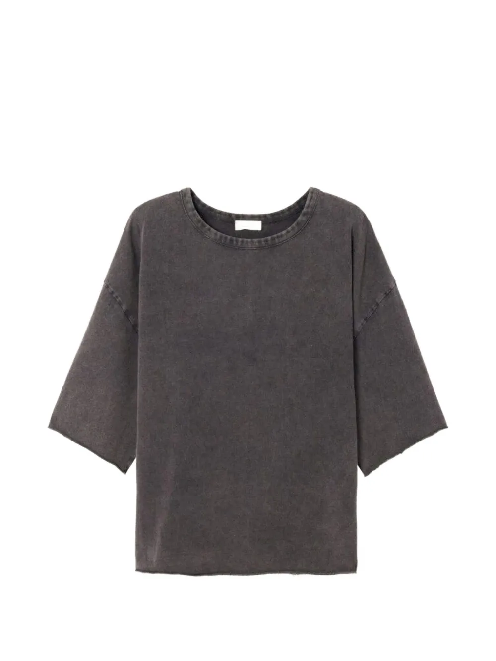 Afoma raw-edge drop-shoulder T-shirt
