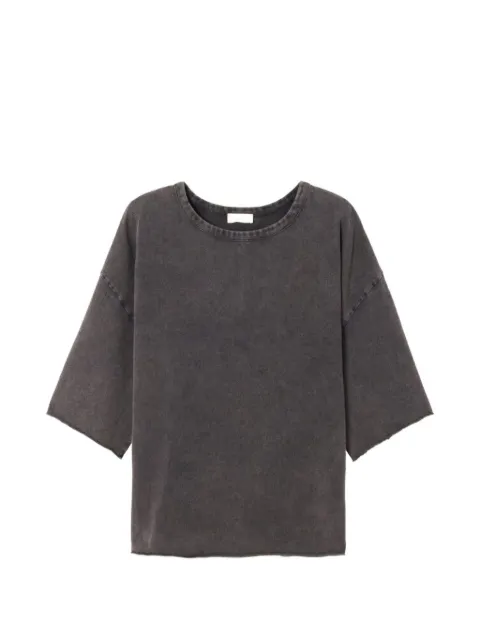 American Vintage Afoma raw-edge drop-shoulder T-shirt