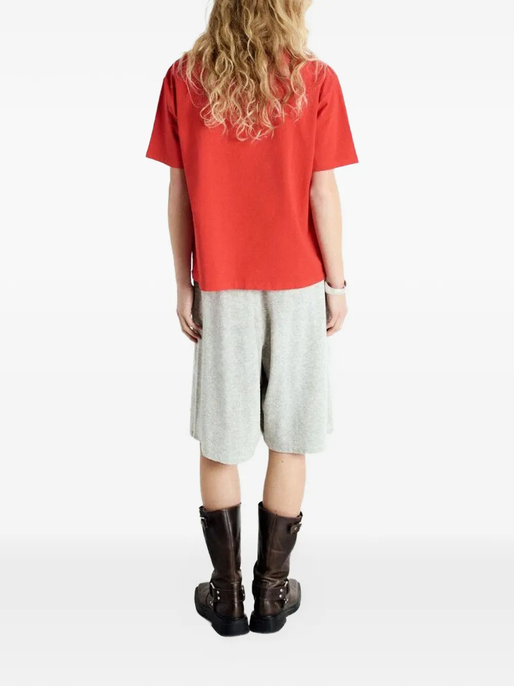 American Vintage Fizvalley T-shirt Rood