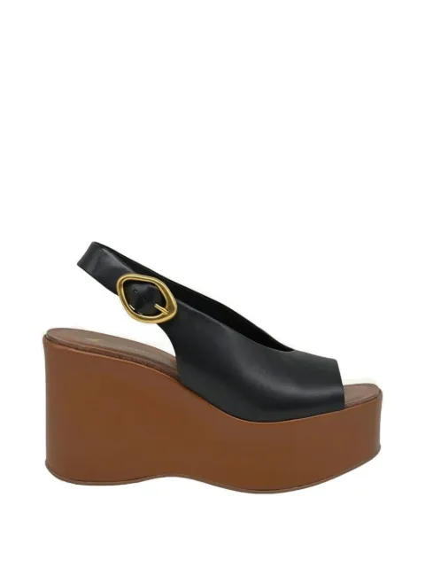 CARRANO Anabela buckle-fastening wedge sandals
