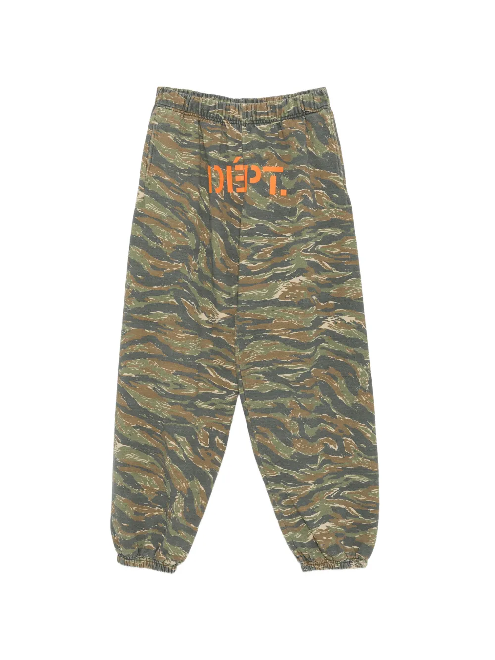 GALLERY DEPT. Downtown camouflage-print logo-print track pants - Verde