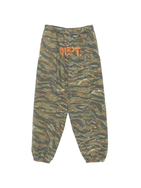 GALLERY DEPT. Downtown camouflage-print logo-print track pants