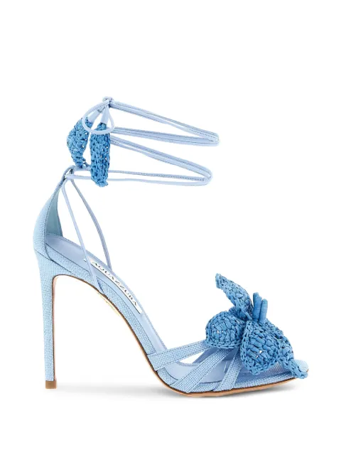 Aquazzura sandalias Calypso con detalle floral