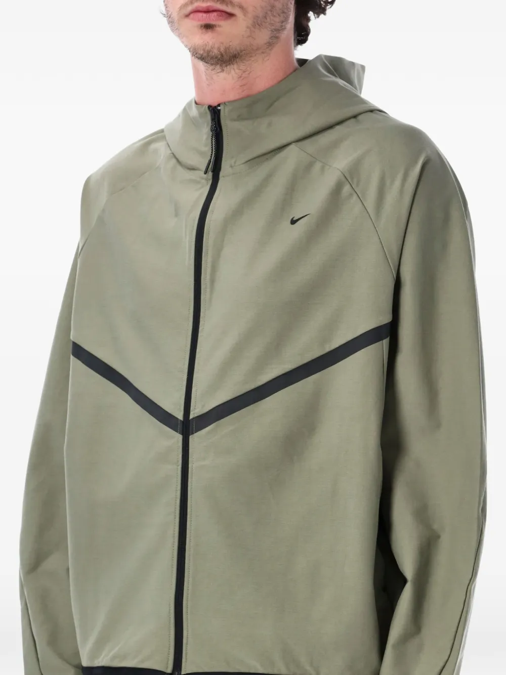 Nike Tech hoodie met rits Groen