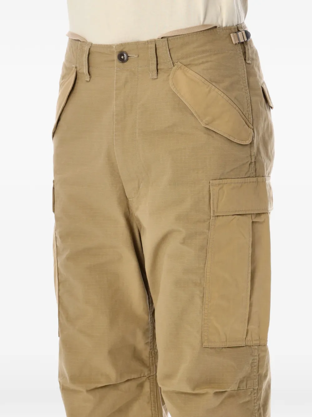 Nanamica Ripstop cargo broek Beige