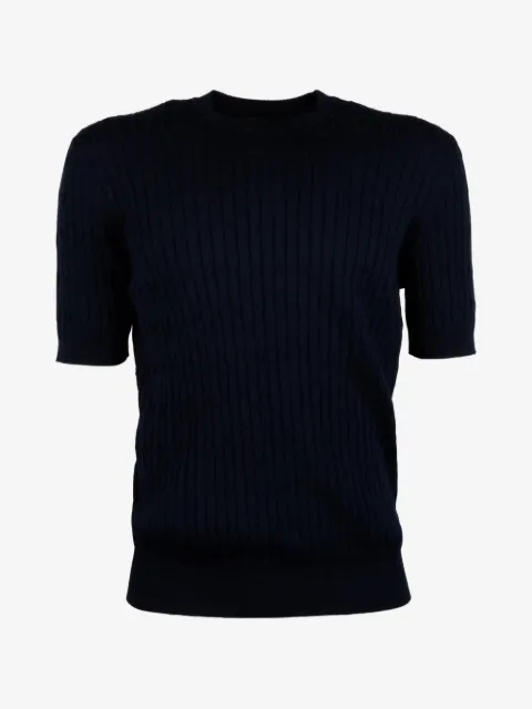 Peserico cable-knit T-shirt