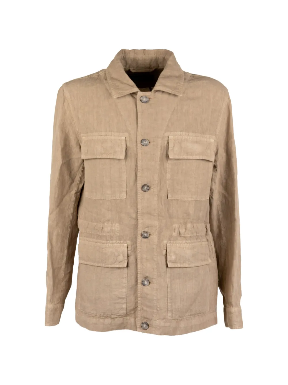 Peserico Saharan four-pocket jacket - Toni neutri