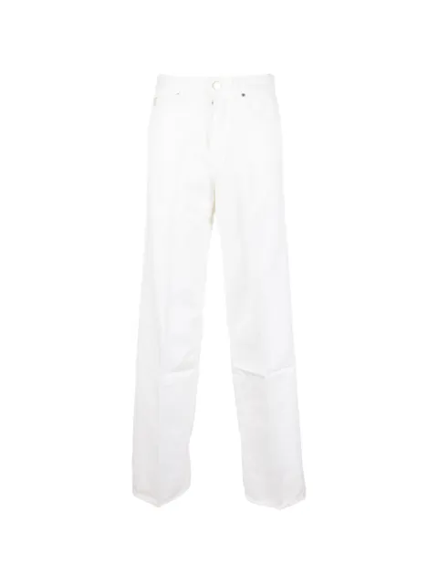 Jacob Cohën pressed-crease straight-leg jeans