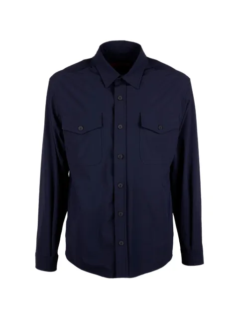 Cruna Osaka flap-pocket shirt
