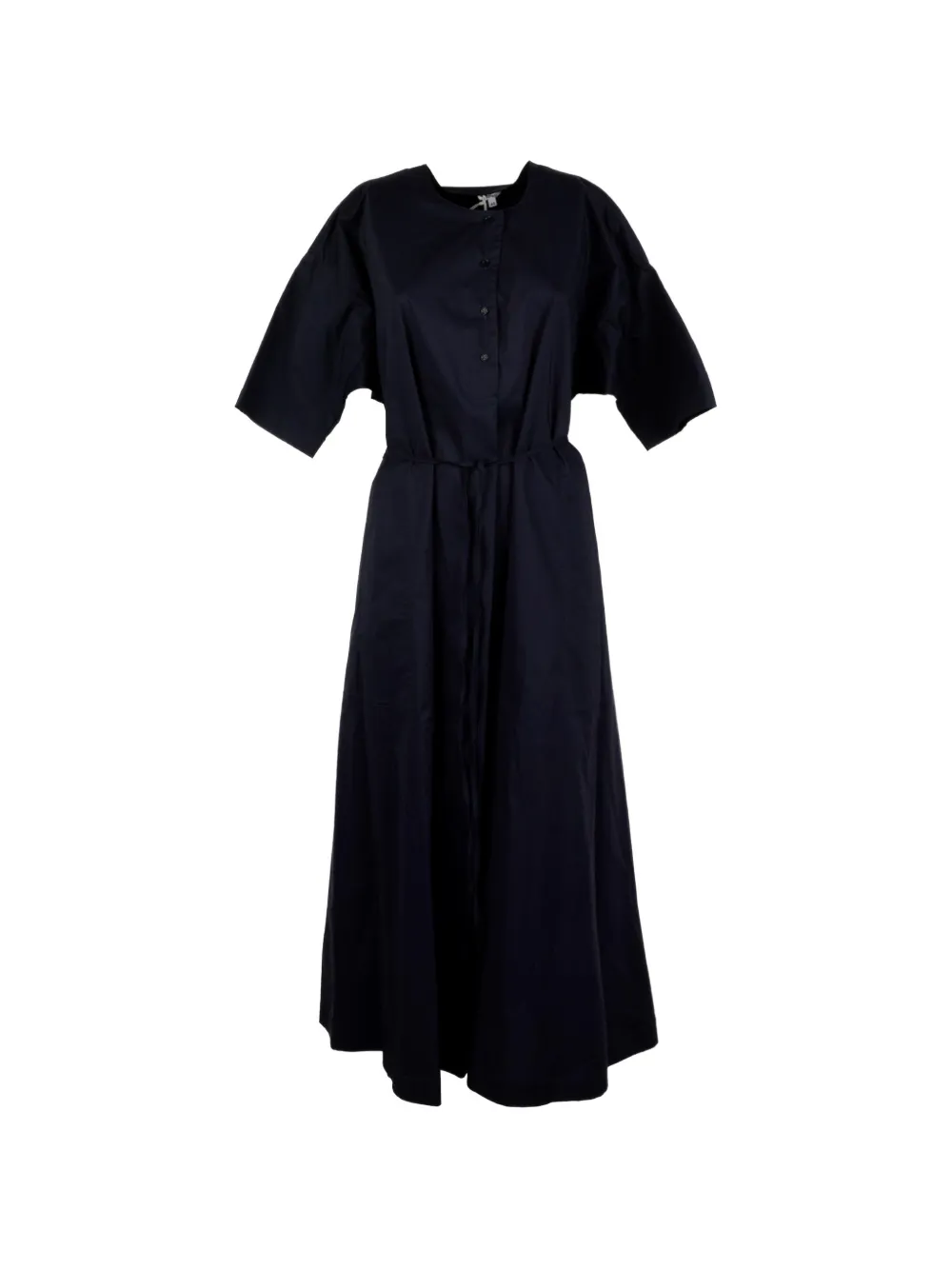 ASPESI belted button-front dress - Blu