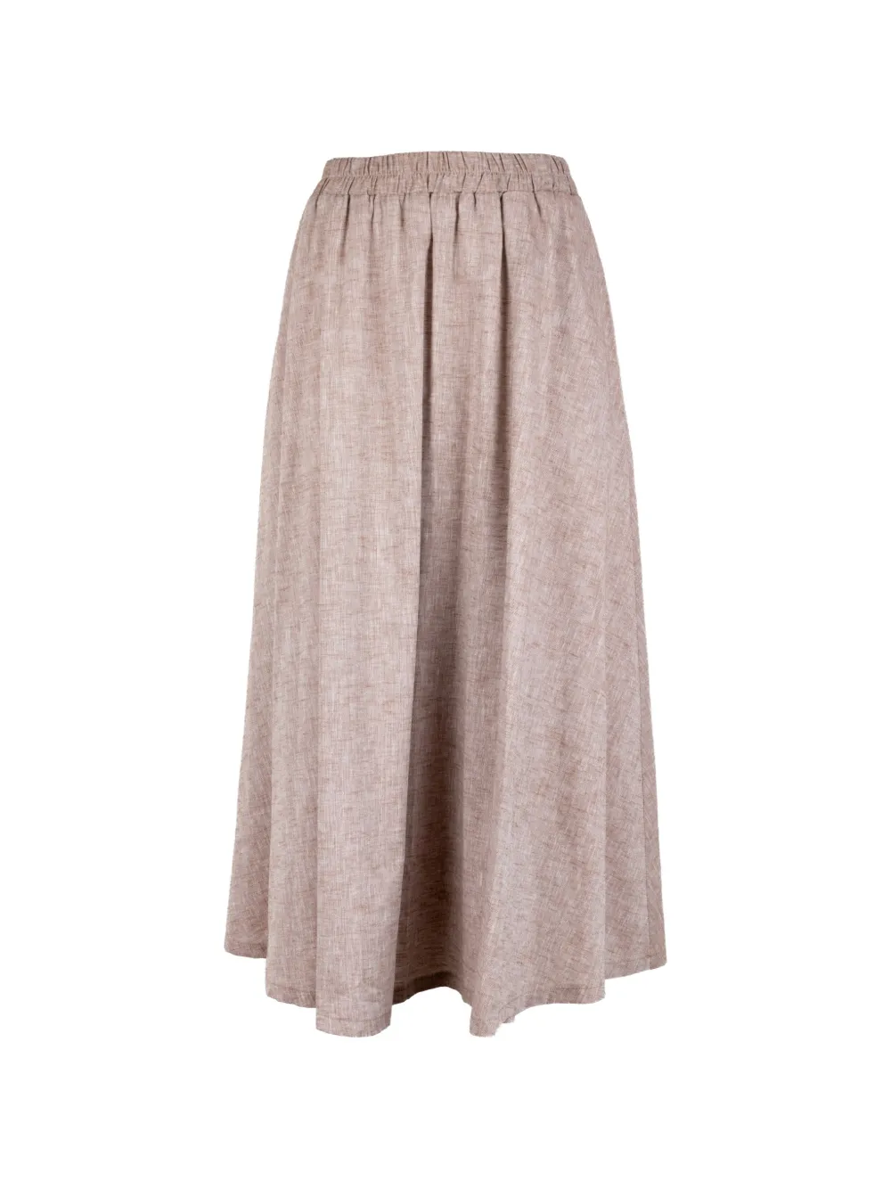 cinque elasticated-waistband pleated skirt - Toni neutri