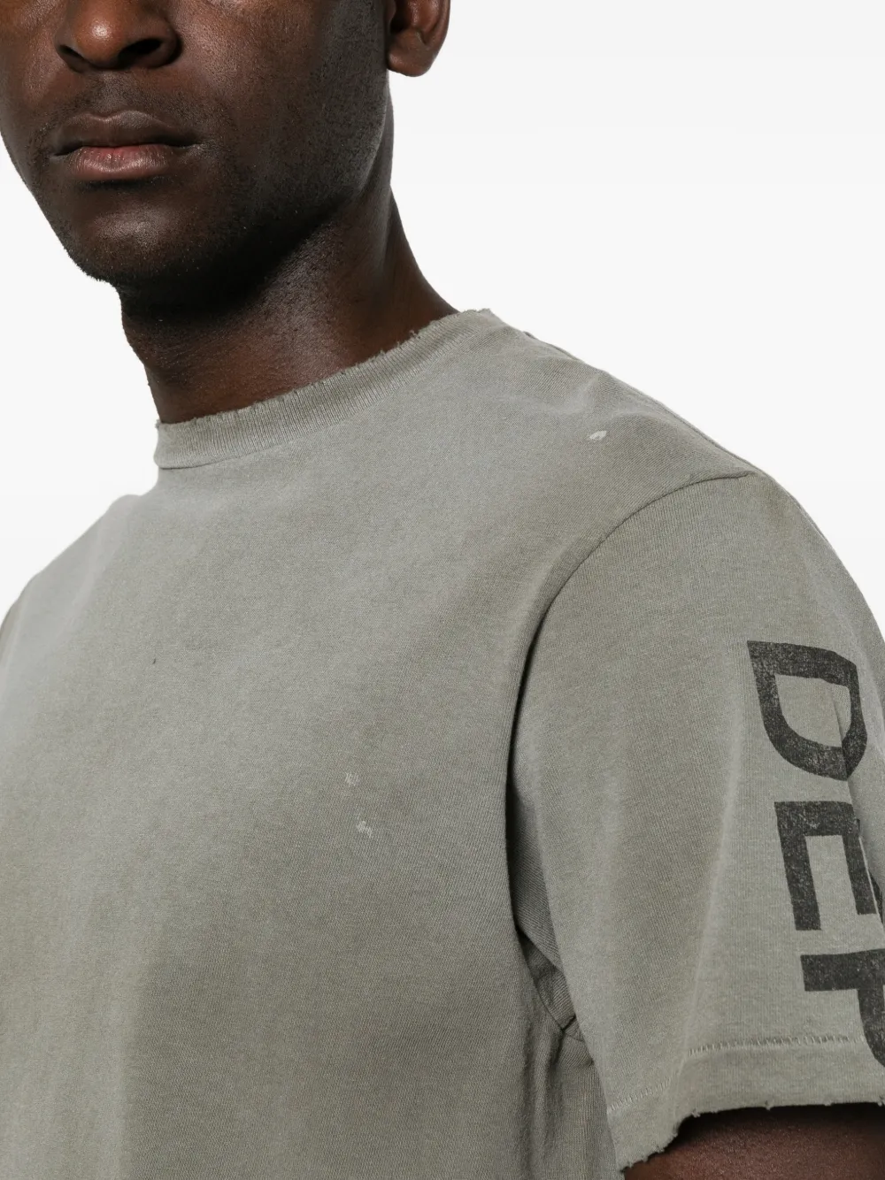 GALLERY DEPT. T-shirt met logoprint Groen