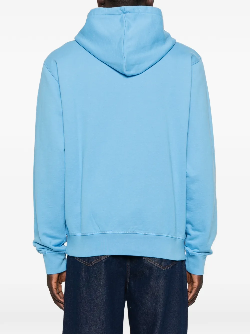 Arte Antwerp logo-print drawstring hoodie Blauw