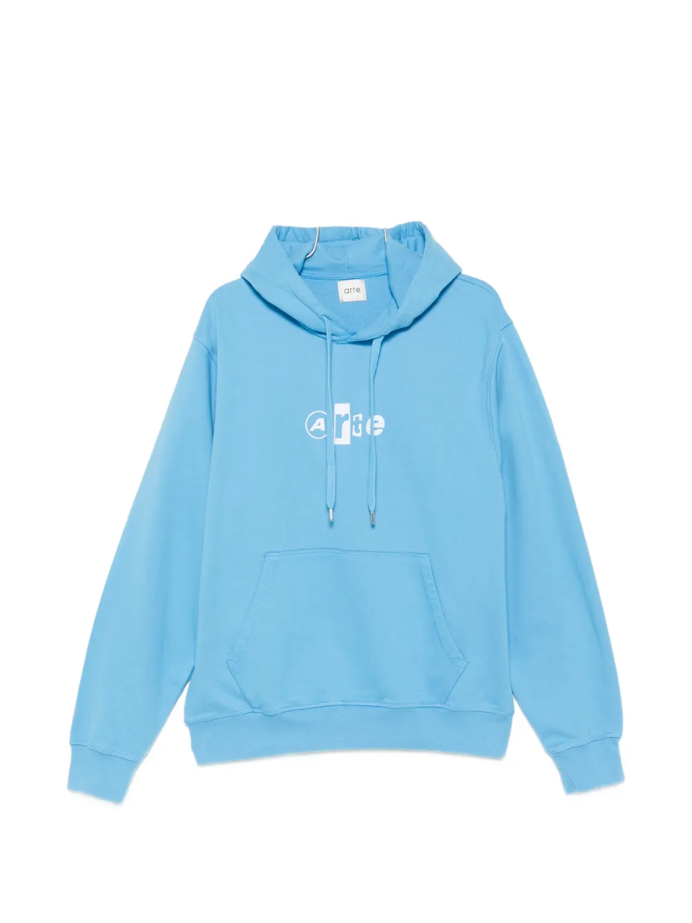Arte Antwerp logo-print drawstring hoodie - Blau