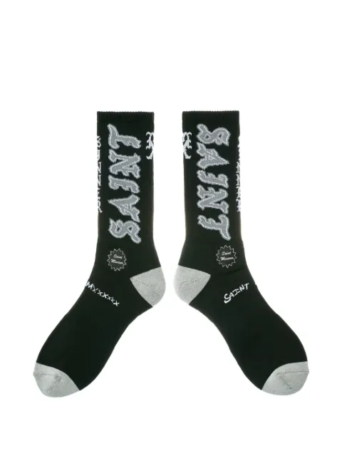 SAINT MXXXXXX ribbed-knit socks
