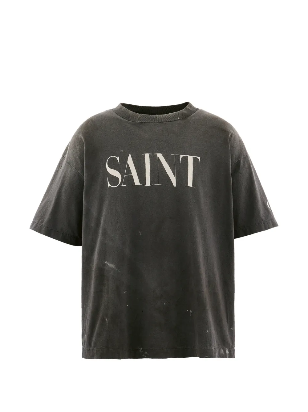 SAINT MXXXXXX logo-print T-shirt - Nero