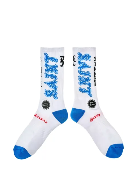 SAINT MXXXXXX ribbed-knit socks